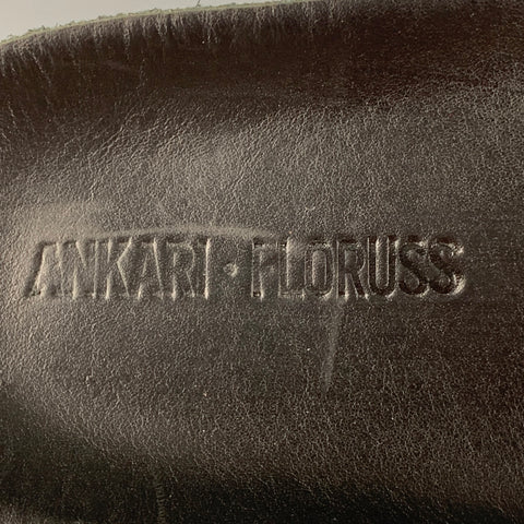 ANKARI FLORUSS Taille 13 Sandales à enfiler en cuir noir