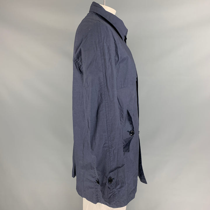 TS (S) Size L Navy Cotton Flap Pockets Jacket