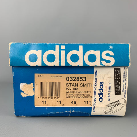 Vintage ADIDAS Size 11 White Leather Stan Smith Sneakers