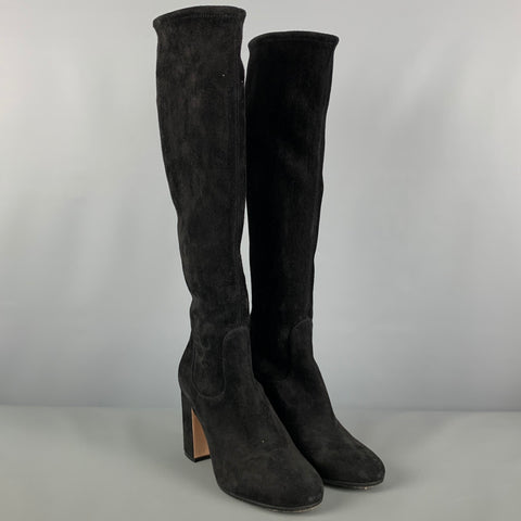 GIANVITO ROSSI Talla 7.5 Botas sin cordones negras