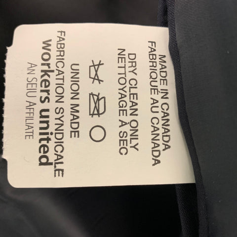 SIMON SPURR VALDEX Size 40 Regular Black Wool Notch Lapel 34 36 Tuxedo