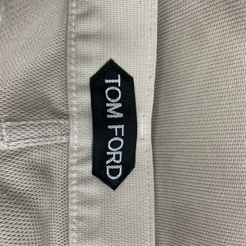 TOM FORD Size 31 Beige Cotton Straight Casual Pants