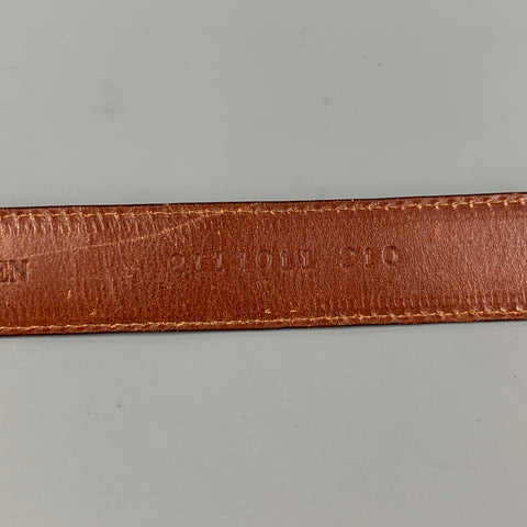 POLO by RALPH LAUREN Size 28 Brown Leather Alligator Belt