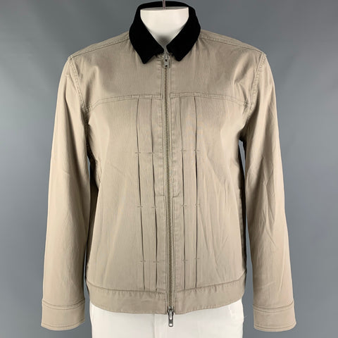BLDWN Taille L Veste en coton beige