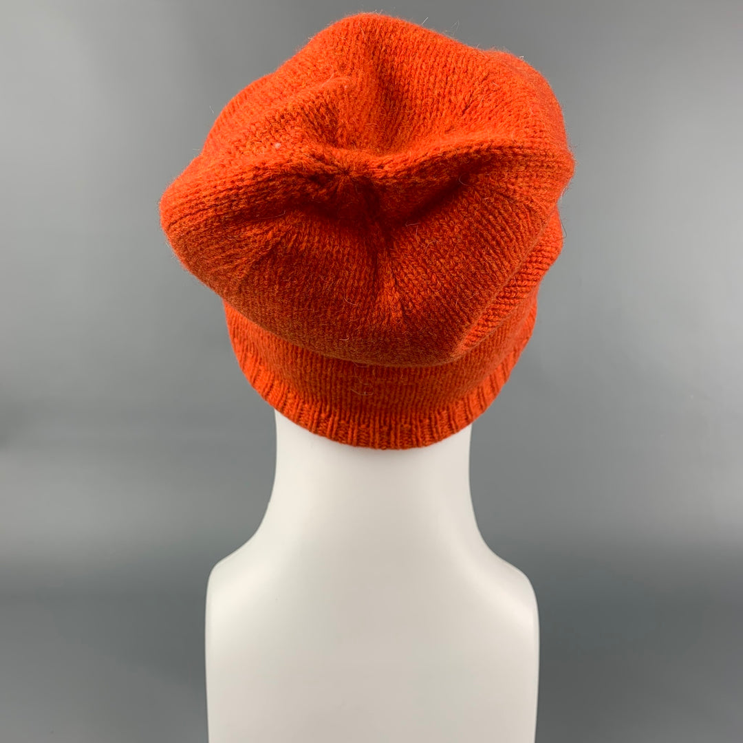 POLO by RALPH LAUREN Orange Knitted Wool Beanie