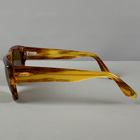 Gafas de sol con interior de acetato en carey marrón DITA