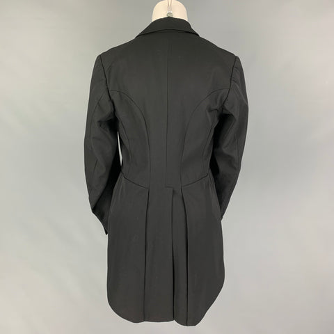 COMME des GARCONS Size S Black Wool Tails Reversible Jacket