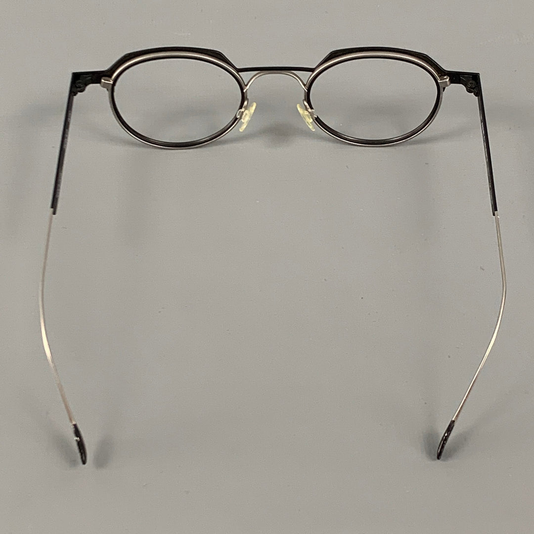 ANNE ET VALENTIN Black Acetate Rebuild Frames