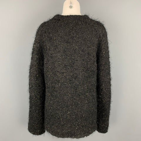 COMME des GARCONS Taille L Pull Laine/Polyester Noir Doré