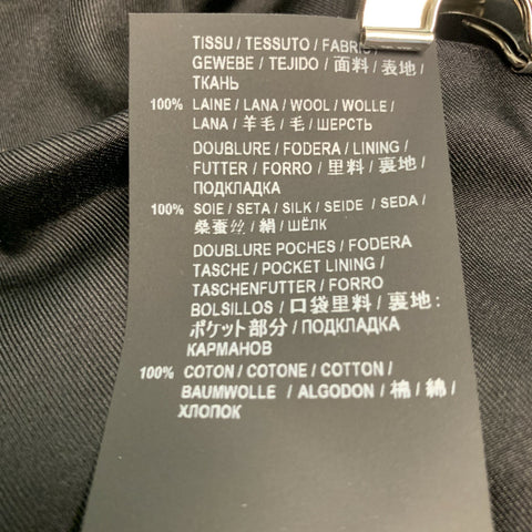 SAINT LAURENT Size 2 Black Wool Pleated Shorts