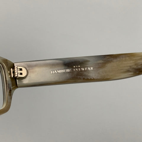 HAMBURG EYEWEAR Lunettes de soleil et lunettes en acétate écaille de tortue marron