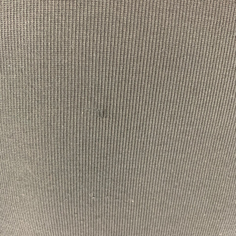 PRADA Size M Black Ribbed Henley T-shirt