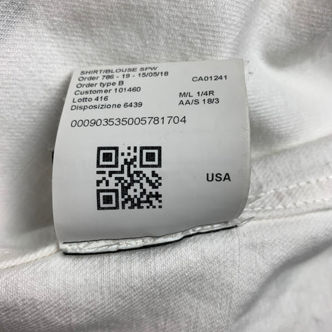 CALVIN KLEIN 205W39NYC x Andy Warhol Size M White Black Print Cotton Set