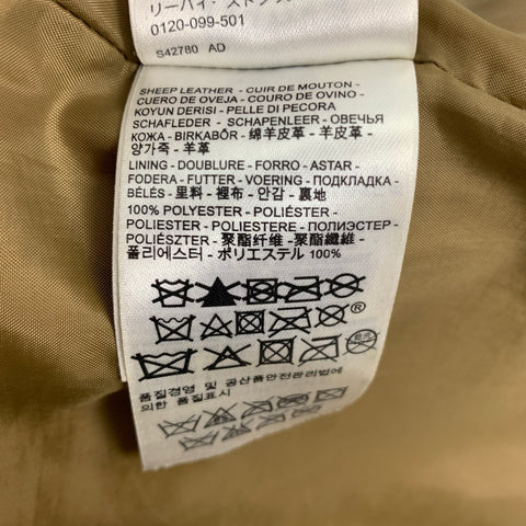 LEVI'S VINTAGE CLOTHING Size M Tan Suede Zip Up Jacket