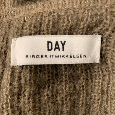DAY BIRGER ex MIKKELSEN Size XS Brown Silver Acrylic Blend Cardigan