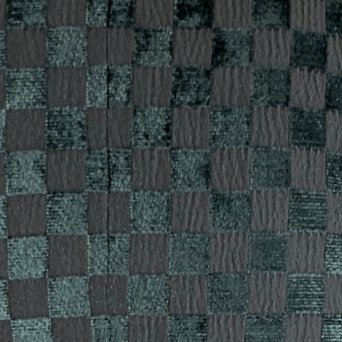 HAIDER ACKERMANN Size S Blue Black Checkered Rayon Blend Coat