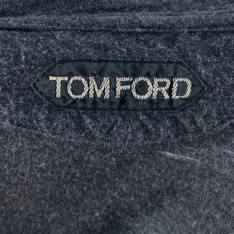 TOM FORD Size M Grey Heather Short Sleeve T-shirt