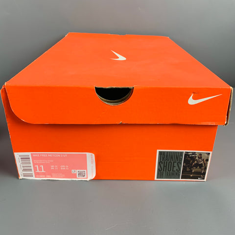 NIKE Size 11 Beige Orange Mesh Sneakers