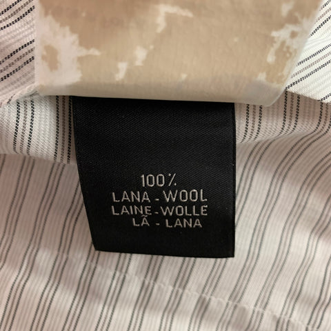 ERMENEGILDO ZEGNA Size 36 Light Grey Wool Flat Front Dress Pants