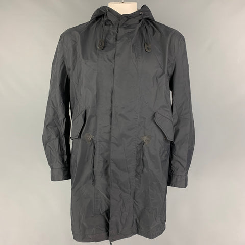 JUNYA WATANABE Size M Black Nylon Gore-Tex Parka Coat