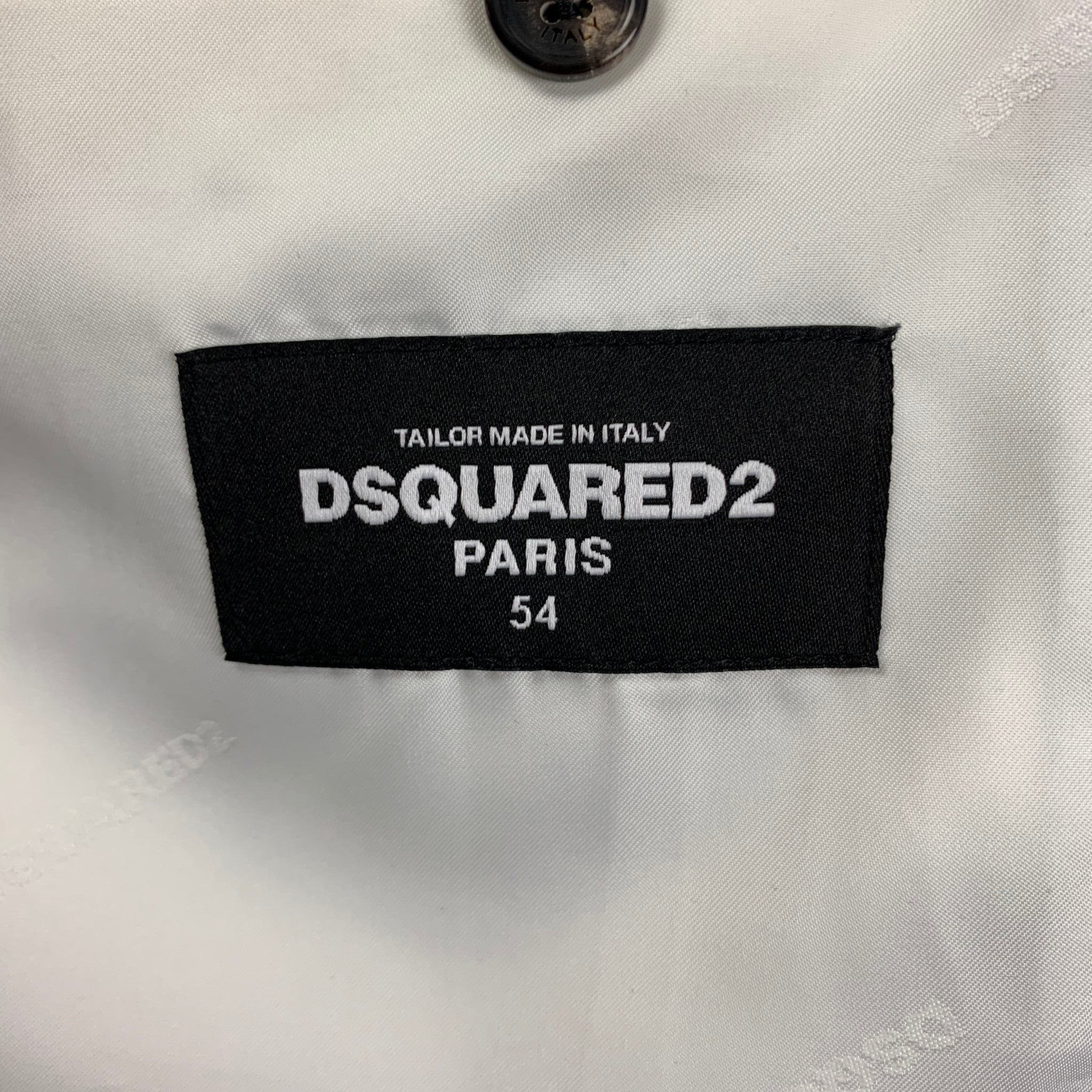 DSQUARED2 Size 44 Black Wool Notch Lapel Sport Coat – Sui Generis