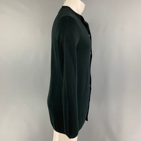 COMME des GARCONS HOMME PLUS Size S Black Long Sleeve Cardigan