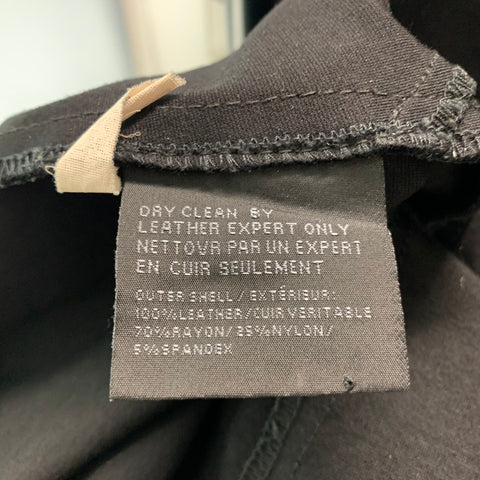 BOD & CHRISTENSEN Size S Black Rayon Blend Jacket