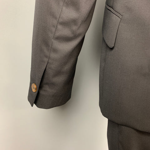 VIVIENNE WESTWOOD MAN James Size 40 Black Wool Notch Lapel Suit