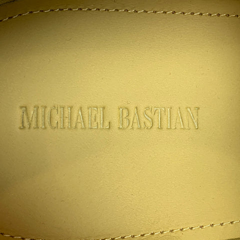 MICHAEL BASTIAN Size 10 Brown Leather Cap Toe Lace Up Shoes