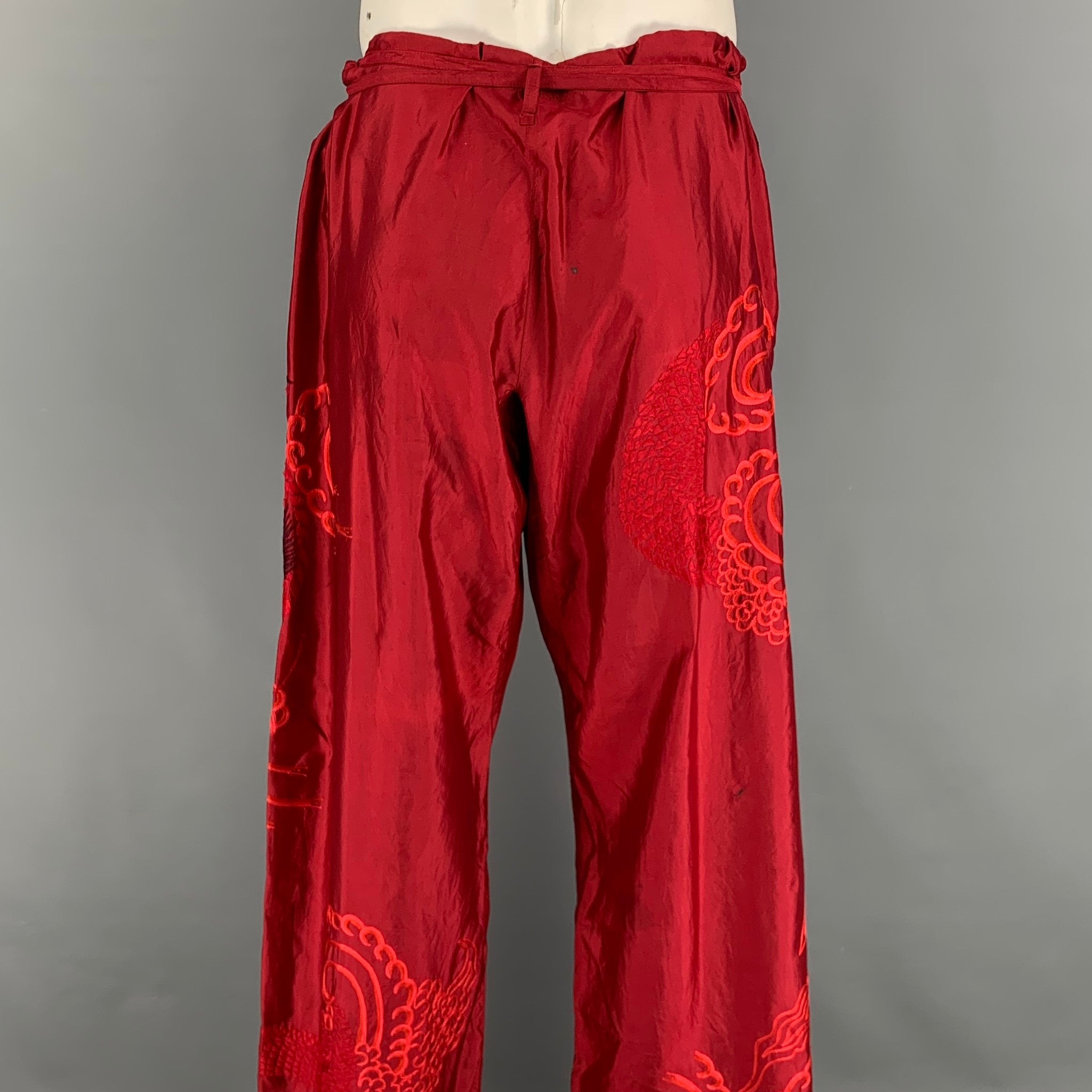 パンツ gucci Gucci Rosso Ancora' pants 815074_XN336_6207_001_100_0000