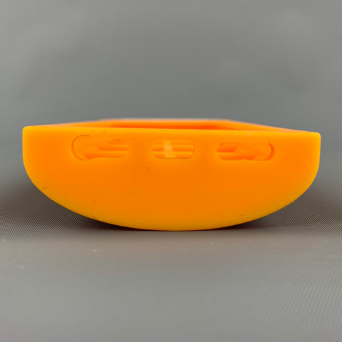 MOSCHINO Yellow & Red Rubber Pill Bottle iPhone Case