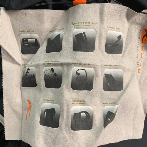 KJUS Taille XL Veste à capuche en polyester matelassé gris