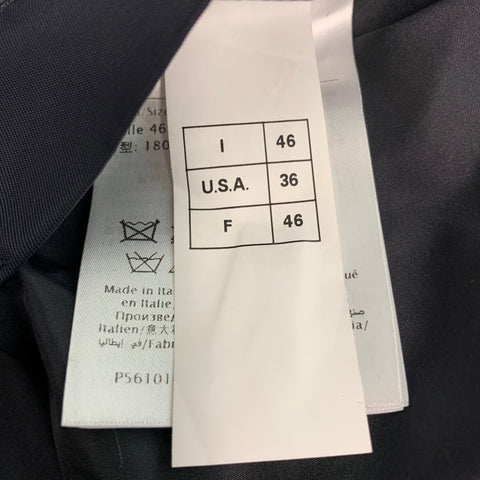 VALENTINO Taille 36 Blouson Bomber Graphique Marine