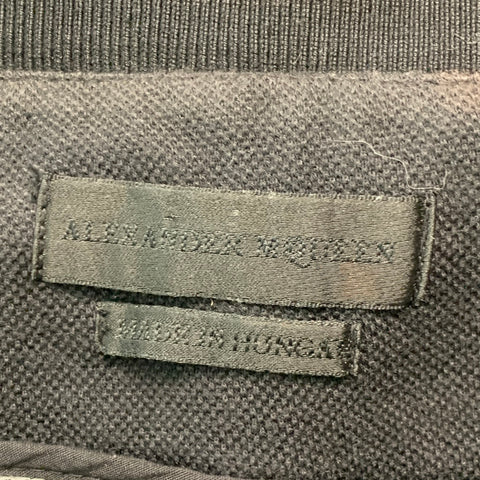 ALEXANDER MCQUEEN Size 34 Grey Distressed Cotton Cargo Casual Pants