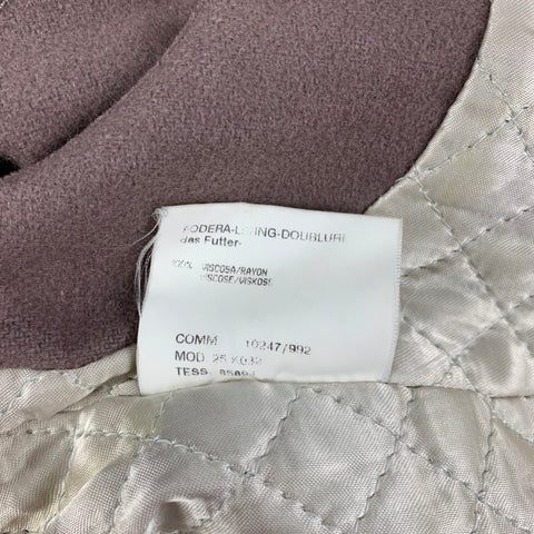 VIVIENNE WESTWOOD MAN Size 40 Taupe Wool  Nylon Double Zipper Jacket
