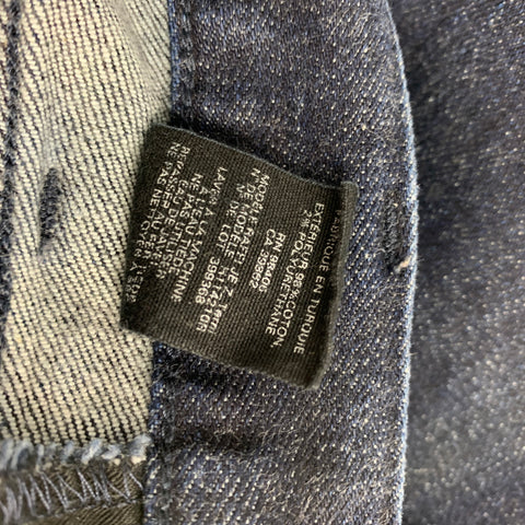 THEORY Size 36 Indigo Cotton Raffi Slim Fit Jeans