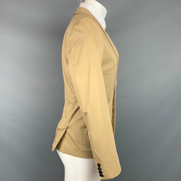 PS by PAUL SMITH Size 40 Khaki Cotton Sport Coat
