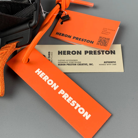HERON PRESTON Size One Size Black HP Tape Belt