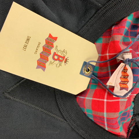 BARACUTA Jersey Allesandro de algodón bordado negro talla M