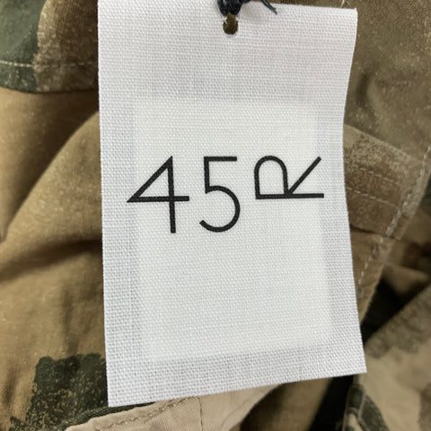45rpm Size 34 Olive Camo Cotton Zip Fly Casual Pants