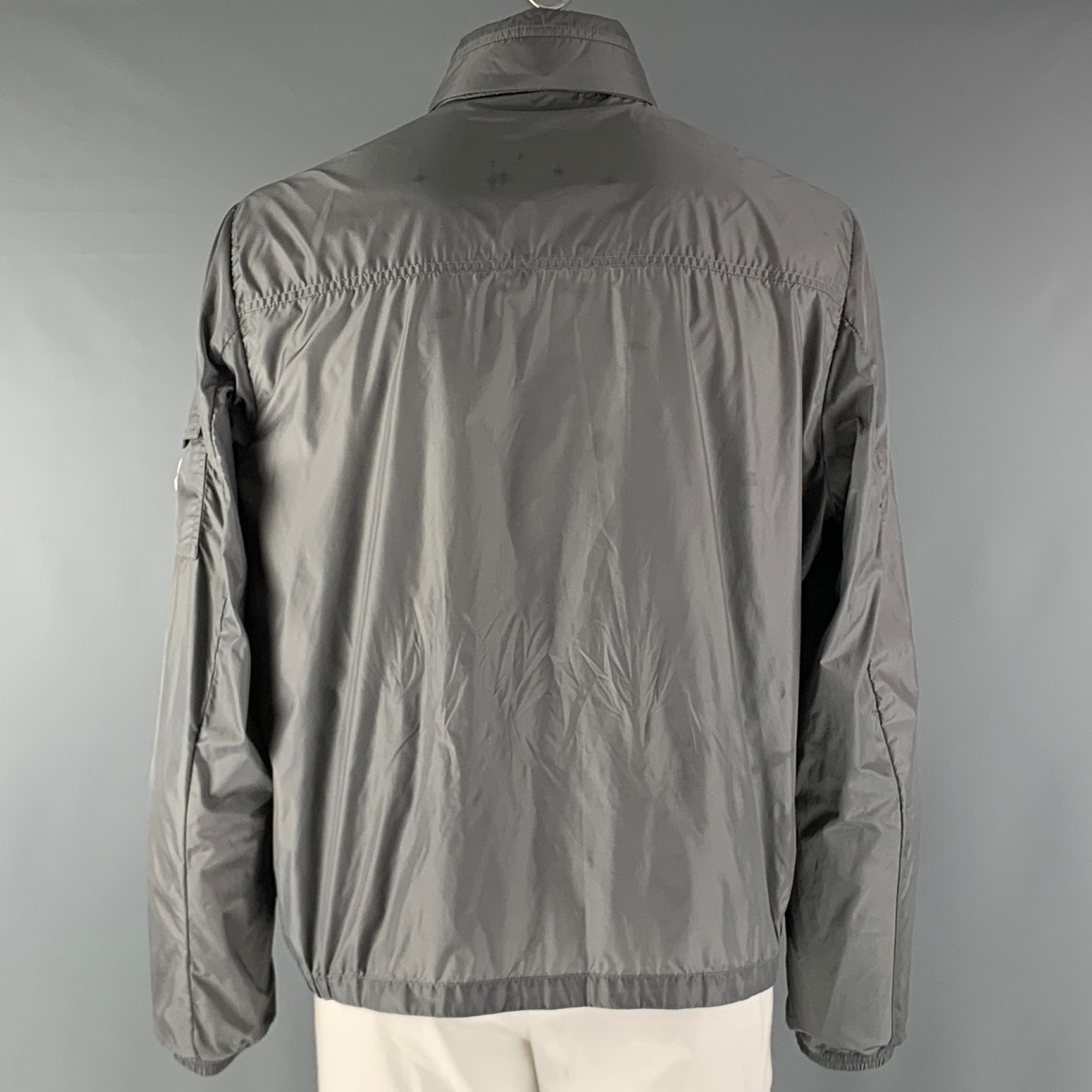 【極美品】80センチ　MONCLER グレー ロンパース 12M MONCLER グレー ロンパース 1歳サイズ 【公式通販】