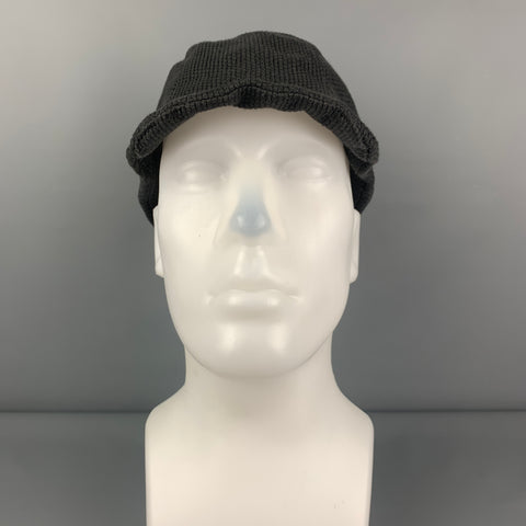 PROSPECTIVE FLOW Charcoal Woven Cotton Hats