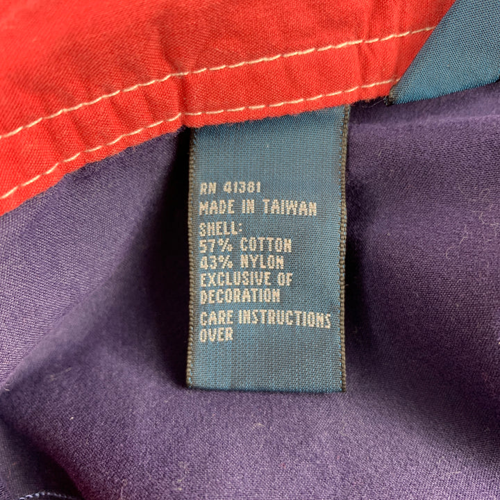 POLO by RALPH LAUREN Size S Navy Contrast Stitch Cotton / Nylon Shorts