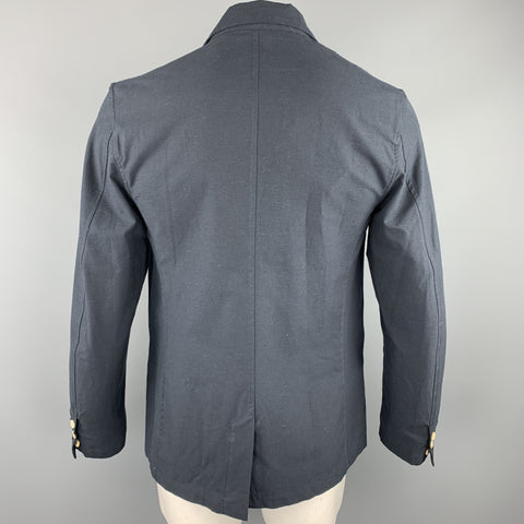 THE LOST EXPLORER Size 42 Navy Cotton Sport Coat