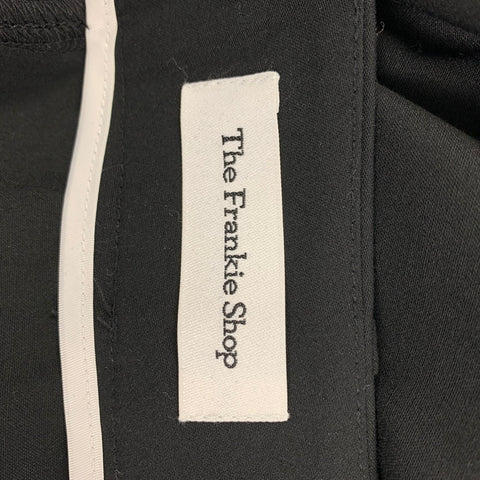THE FRANKIE SHOP Size XS Black Tencel blend Pleated High Waisted Dress Pants