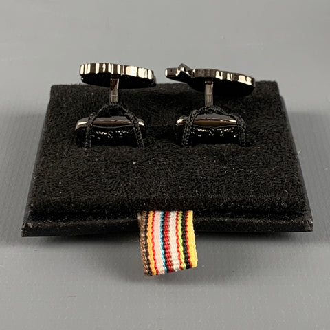 PAUL SMITH Multi-Color Metal Cuff Links