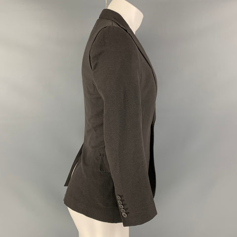 THE VIRIDI-ANNE  Size S Brown Wool Blend Single breasted Jacket
