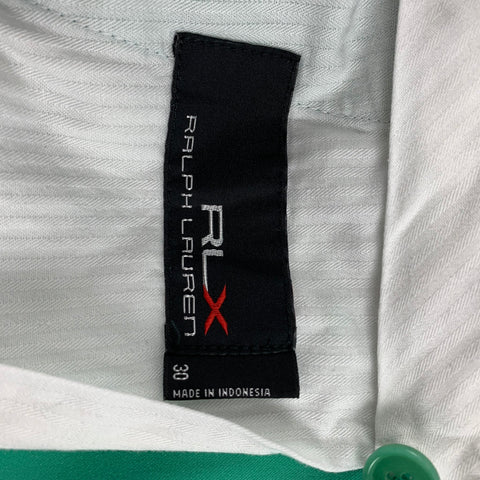 RLX par RALPH LAUREN Taille 30 Short zippé en polyester vert