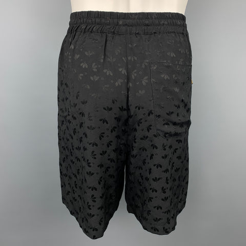 VIVIENNE WESTWOOD Anglomania Size XS Black Viscose Elastic Waistband Shorts