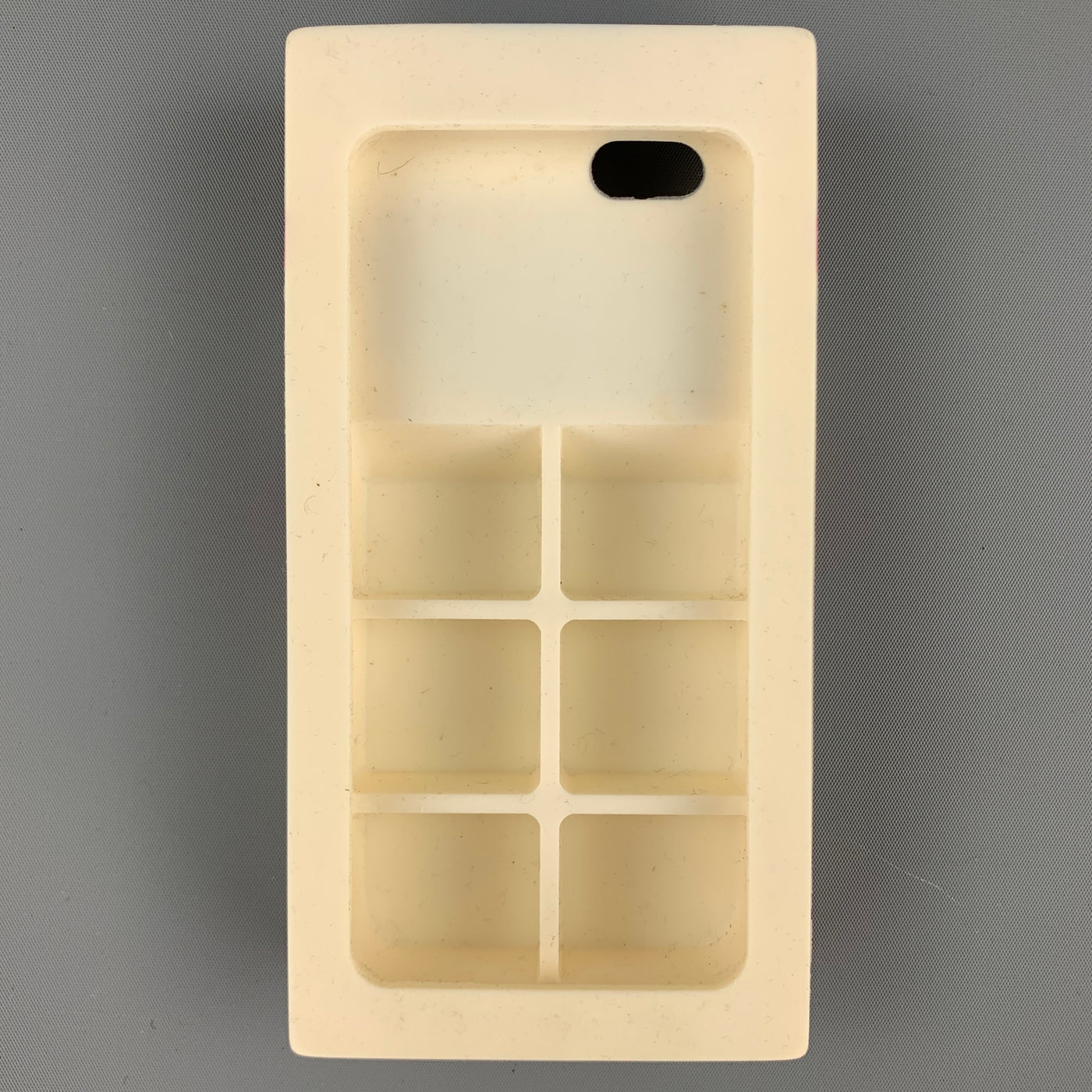 MOSCHINO White & Pink Rubber Cigarette iPhone Case